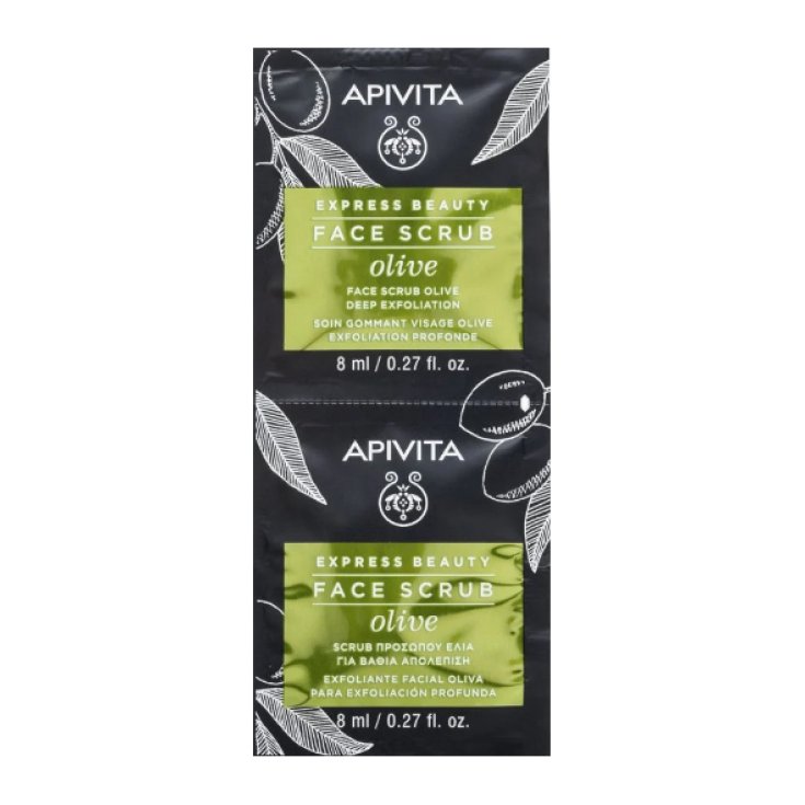 Apivita Masque Exfoliant Intensif À L'Olive 2x8ml