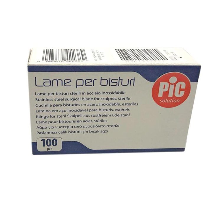 PicSoltion Lames de bistouri 100 pièces