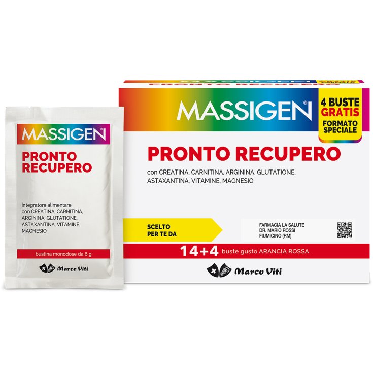 Massigen Ready Recovery 14 + 4 Sachets