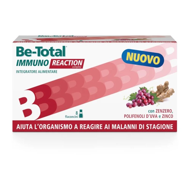 Be-Total Immuno Reaction Complément Alimentaire 8 Ampoules
