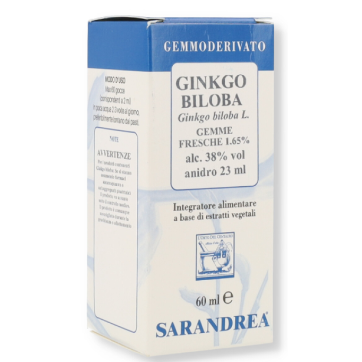 Extrait de Bourgeon de Ginkgo Biloba Sarandrea 60ml