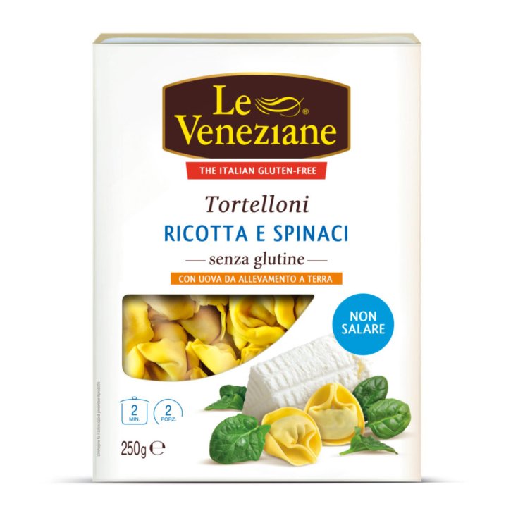 Le Veneziane Tortelloni Ricotta Et Épinards Sans Gluten Molino Di Ferro® 250g