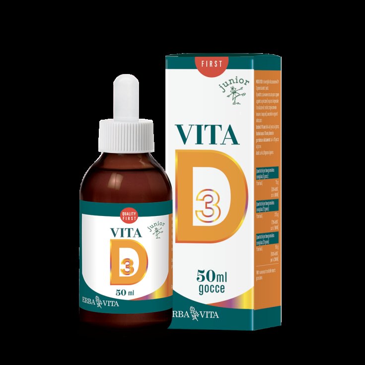 Vita D Gouttes Erba Vita 50ml