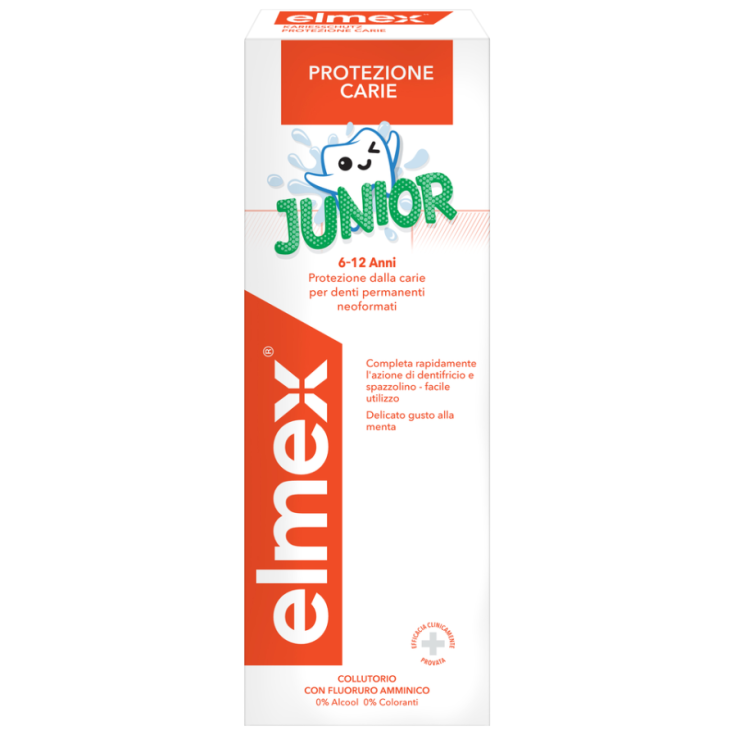 elmex® Junior 6-12 Ans Bain de Bouche 400 ml