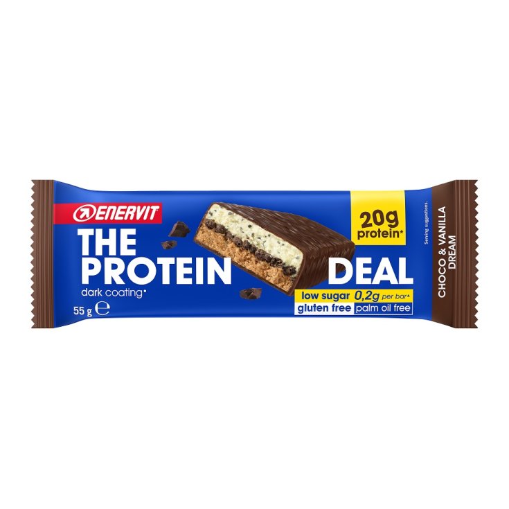 The Protein Deal Choco & Vanilla Dream Treat Enervit 55g