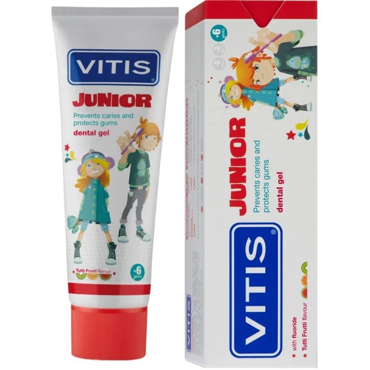 Vitis® Junior Gel Dentifrice Dentifrice 75ml