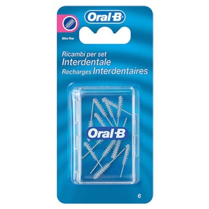 Oral-B® Pièces de rechange pour brossettes interdentaires fines 2,7 mm 12 pièces