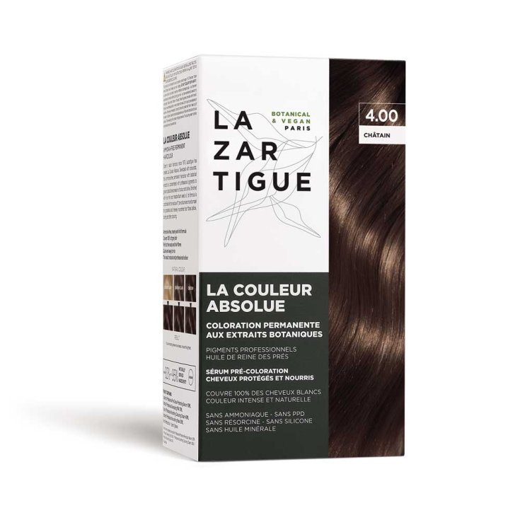 JF Lazartigue Couleur Absolue Teinture pour Cheveux Teinte 4.00 Brun Chocolat