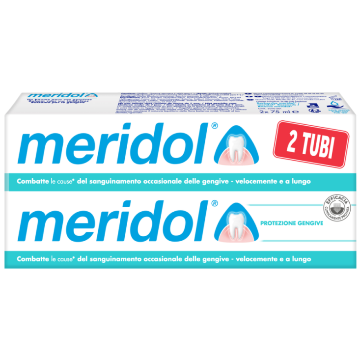 meridol® Dentifrice 2 Tubes de 75 ml