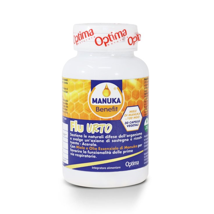 Grippe Urto Manuka Benefit® Optima Naturals 30 Gélules