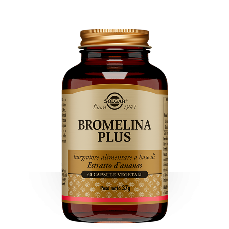Bromélaïne Plus Solgar 60 Gélules