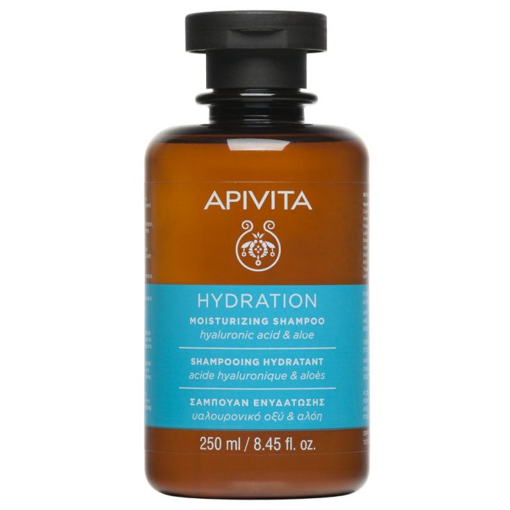 Apivita Shampooing Hydratant À L'Acide Hyaluronique Et À L'aloès 250 ml