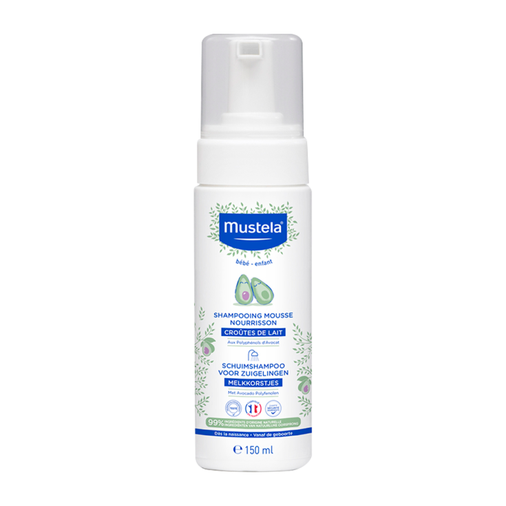 Mustela Shampooing Mousse Peau Normale Nouveau-Né 150 ml