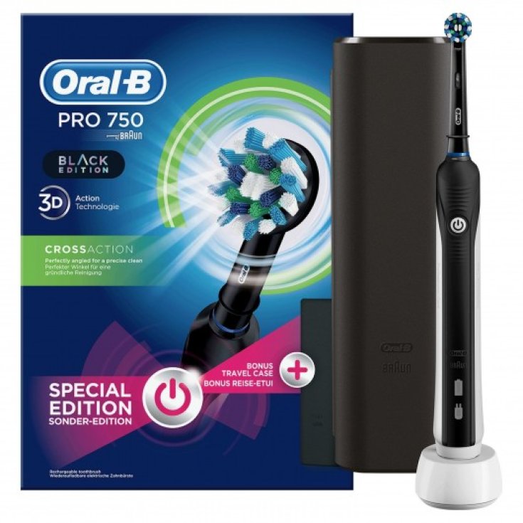 Oral-B® Pro 750 Cross Action édition noire