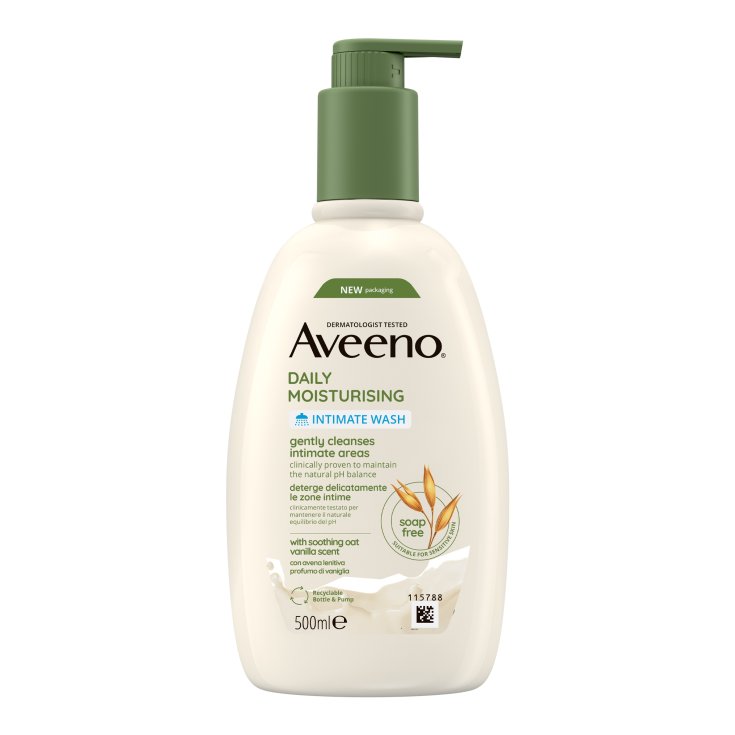 Aveeno® Nettoyant Intime Hydratant Quotidien Parfum Vanille 500ml