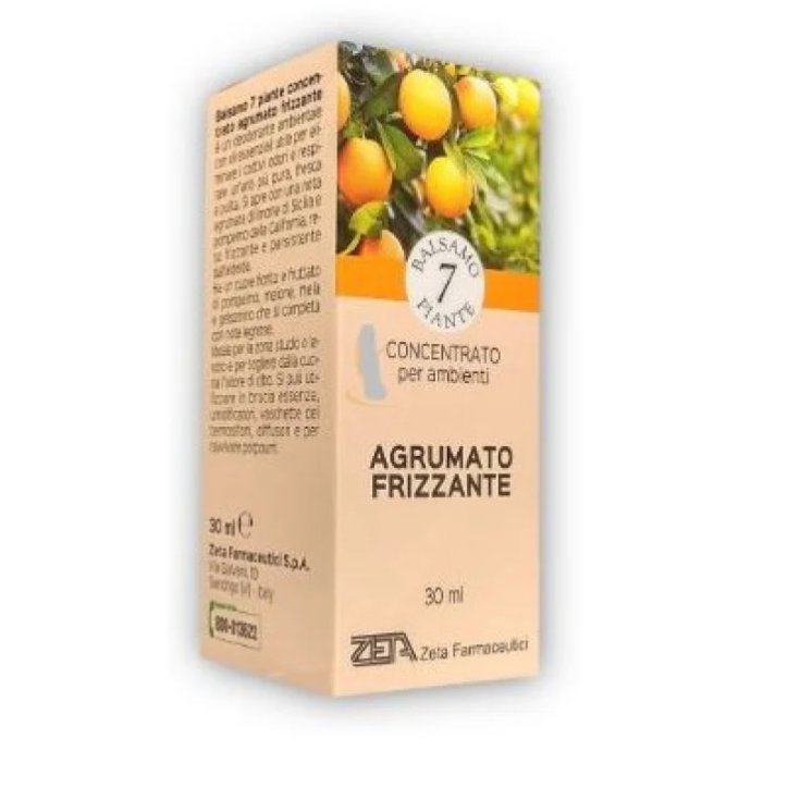 Baume 7 Plantes Pétillant Agrumes Zeta Farmaceutici 30ml