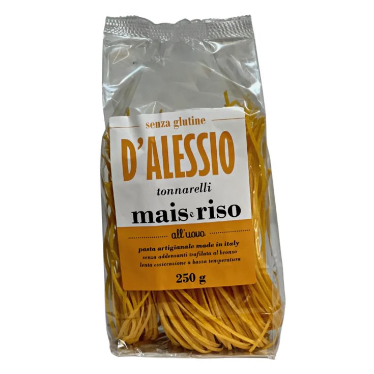 Pâtes De Maïs Et De Riz Aux Oeufs D'Alessio Tonnarelli 250g