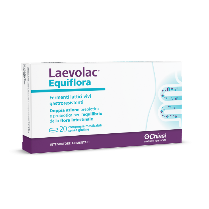 Laevolac® Equiflora Chiesi 20 Comprimés à Croquer