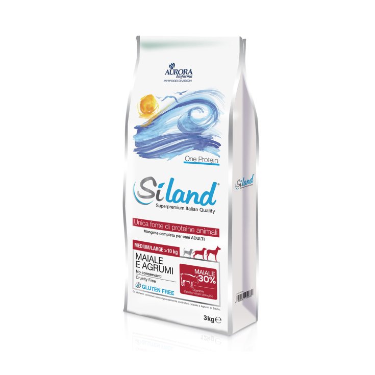 Siland Medium / Large Porc Et Agrumes Aurora Biofarma 3kg