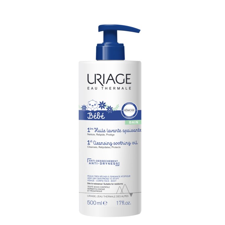 Bébé Uriage Huile Lavante Apaisante 500 ml