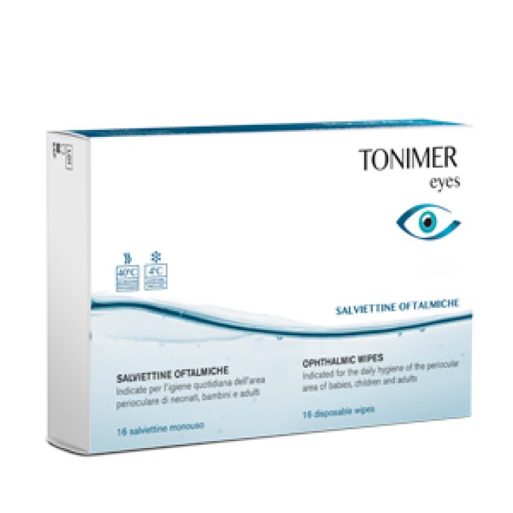 Tonimer Lab Lingettes Ophtalmiques 16 Pièces