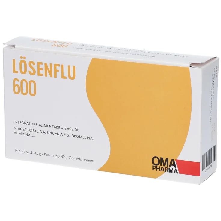 Losenflu 600mg Omapharma 14 Sachets De 3,5g