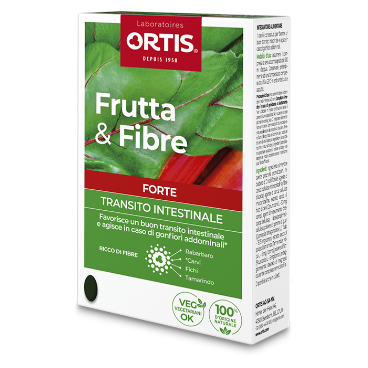 Fruits & Fibres Forte Ortis® Laboratoires 12 Comprimés