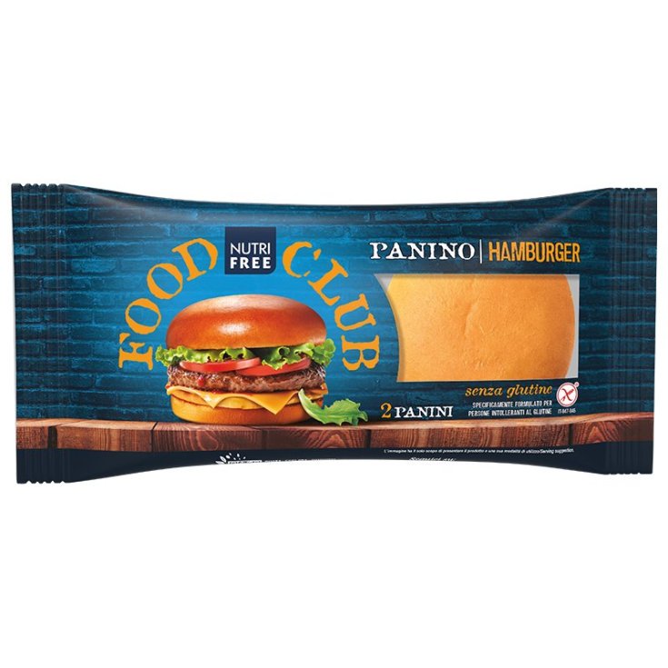 Hamburger Sandwich XL Nutrifree 2 Sandwichs