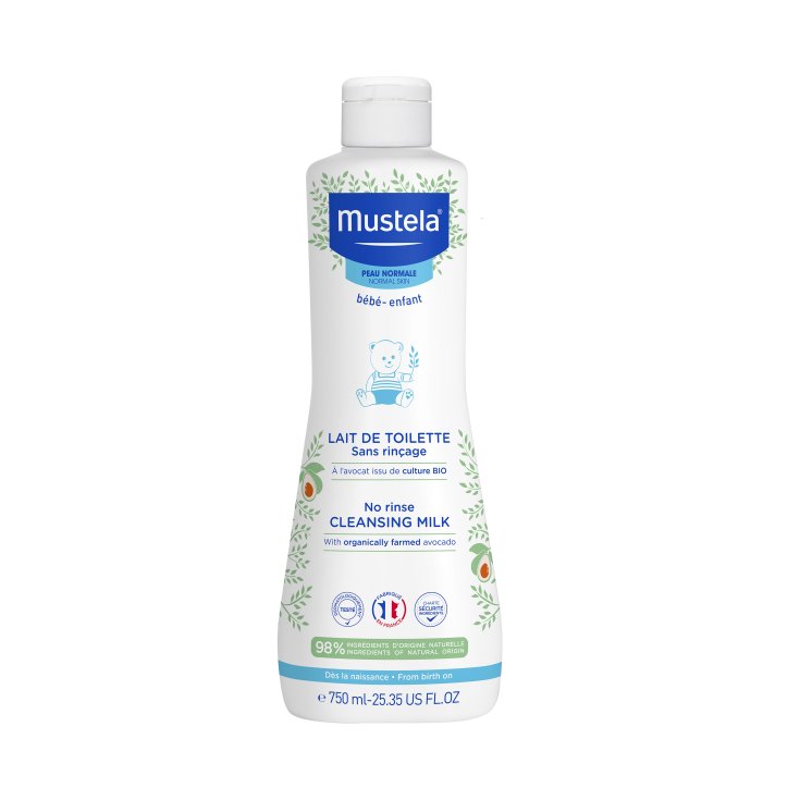 Mustela® Lait de Toilette Peaux Sèches 750 ml