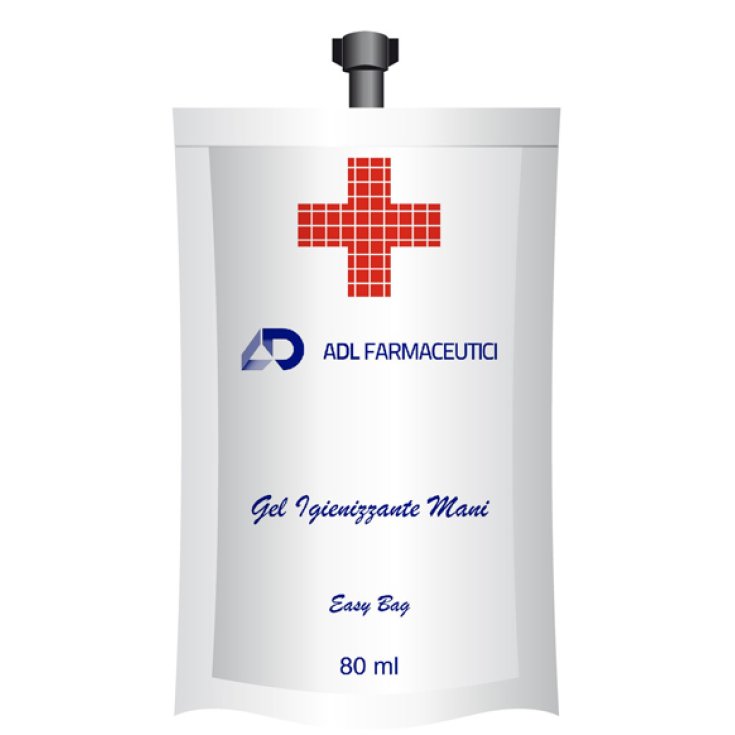 Easy Bag Gel désinfectant pour les mains ADL Farmaceutici 80ml