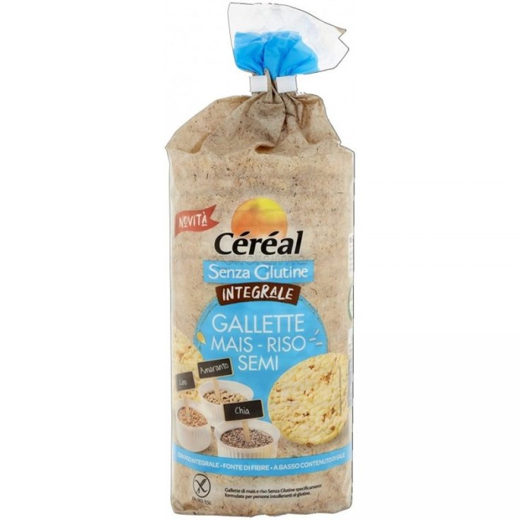 Galettes complètes Maïs Riz Graines Céréal 115g