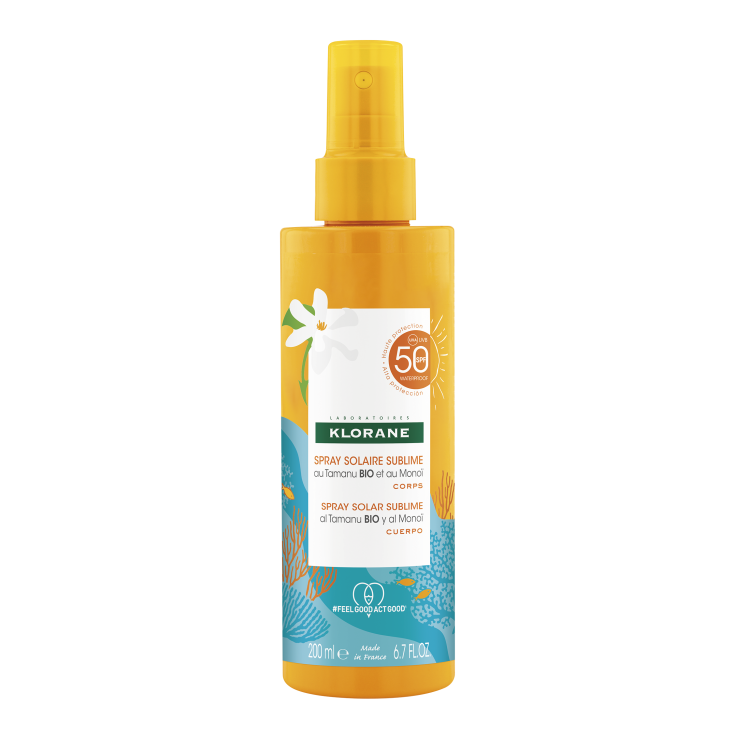Polysianes Spray Solaire Sublime Spf50 Klorane 200 ml