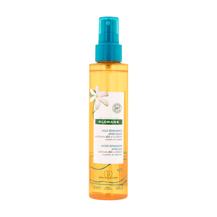 Polysianes Huile Restructurante Après Soleil Klorane 150 ml