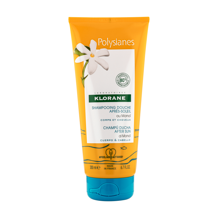 Polysianes Klorane Shampoing Douche Après Soleil 200 ml