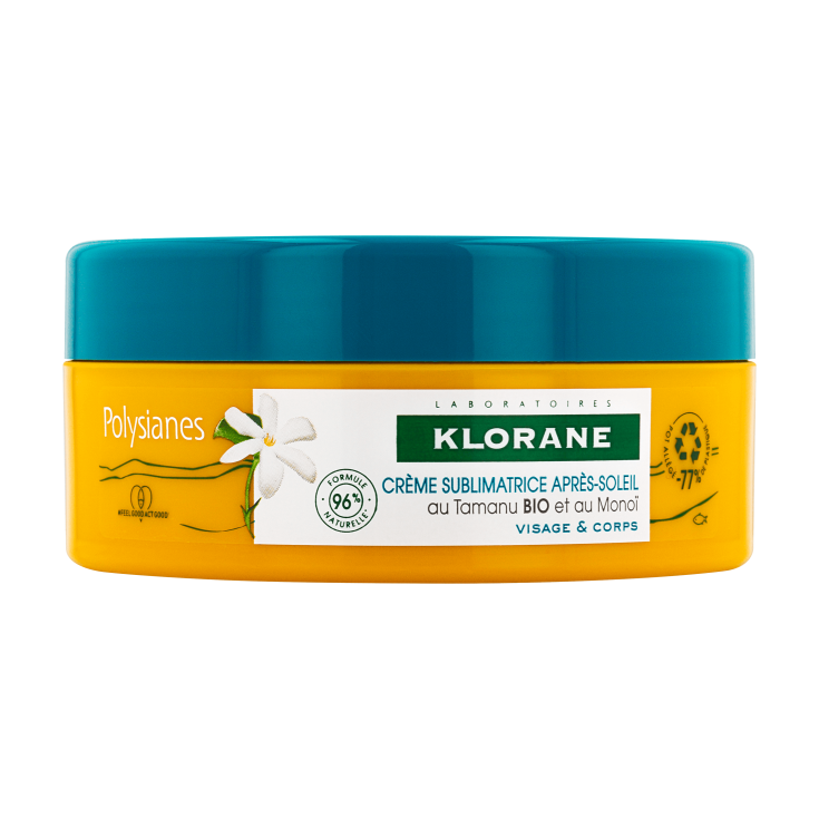 Polysianes Klorane Après Soleil Crème Sublimatrice 200 ml