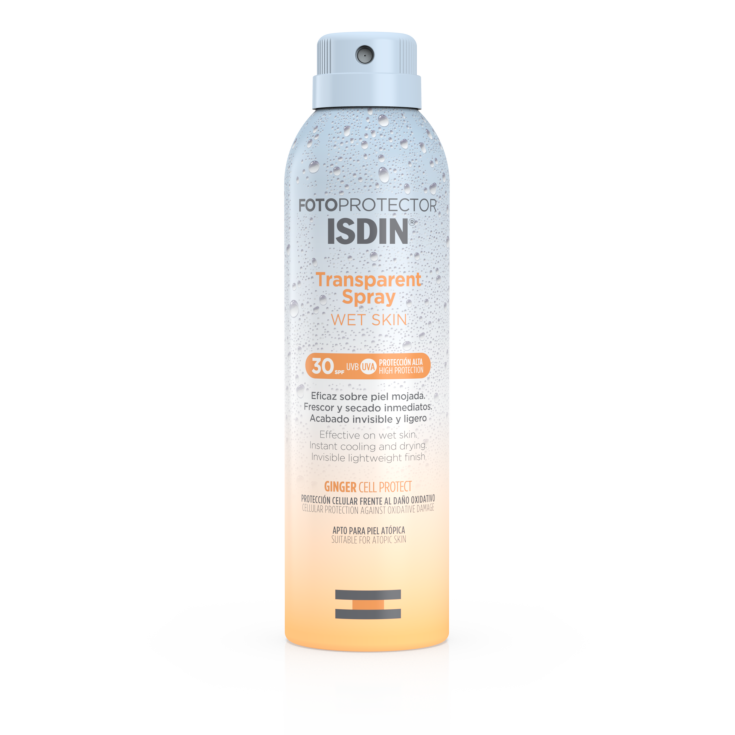 Spray Transparent Peau Humide SPF30 Photoprotecteur ISDIN® 250ml