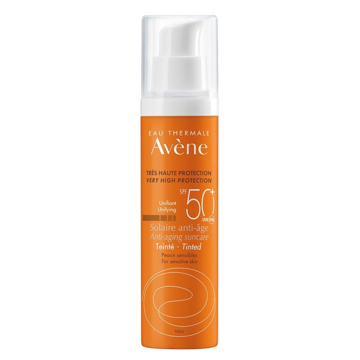 Crème Solaire Anti-âge Teintée SPF50+ Avène 50ml