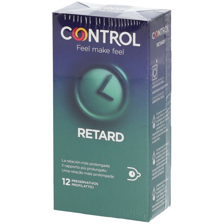 Non Stop Retard Control 12 Préservatifs Longueur Nominale 54mm