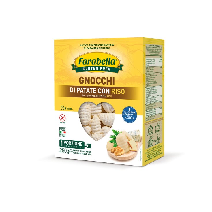 Gnocchis de Pommes de Terre au Riz Farabella 250g