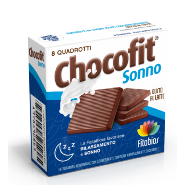 Chocofit Sommeil Fitobios 8 Carrés