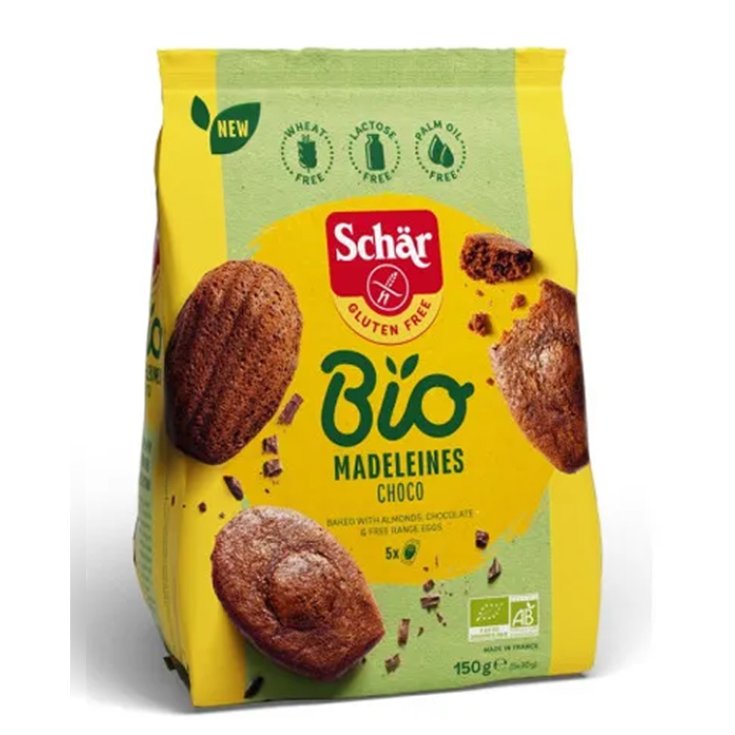 Madeleines Bio Choco Schar 150g