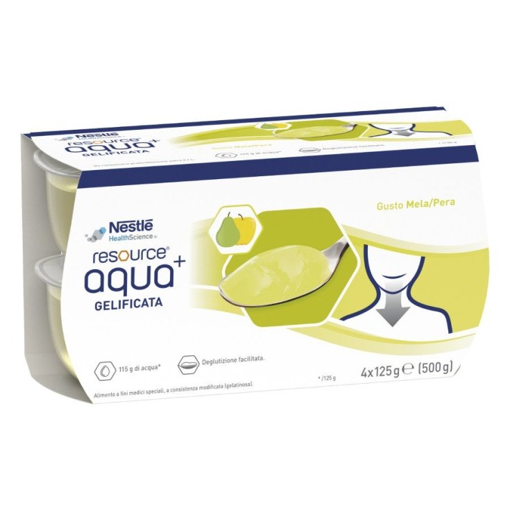 Resource Aqua + Gélifié Nestlé 4x125g