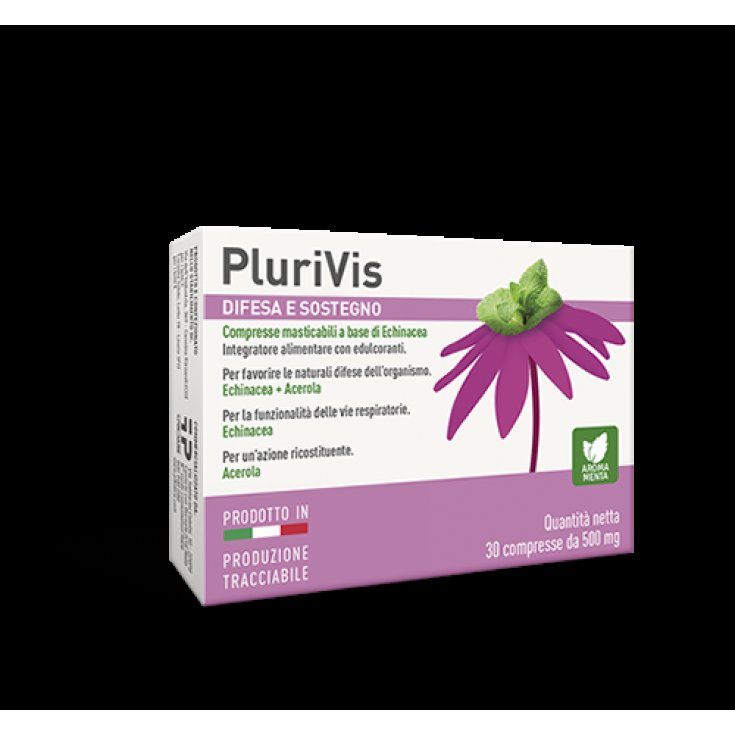 PluriVis Echinacea Purpurea Menthe Pikdare 30 Comprimés