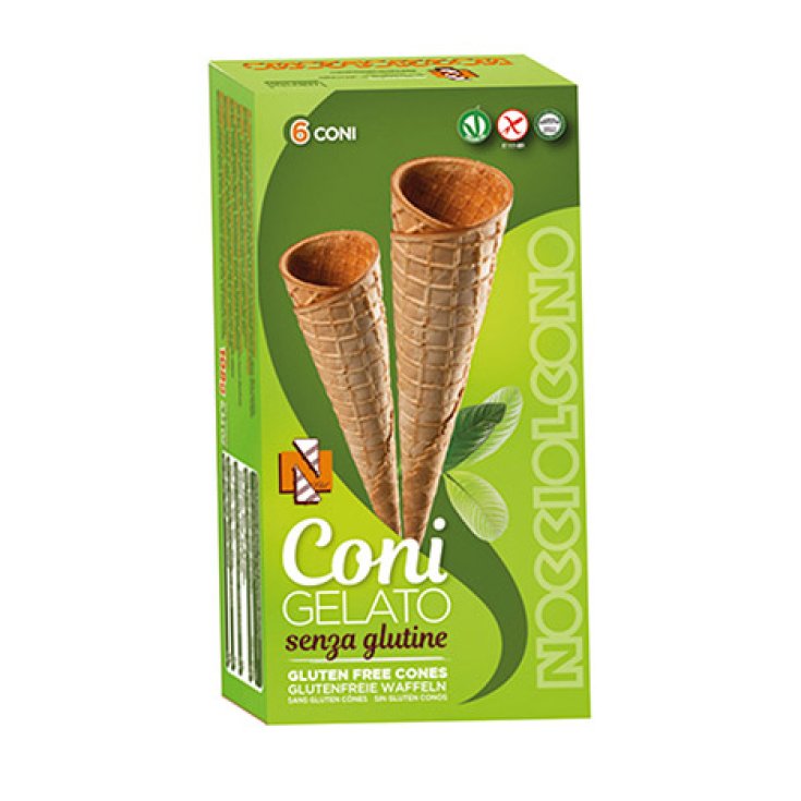 Cornets De Glace Sans Gluten Noisette 6 Pièces