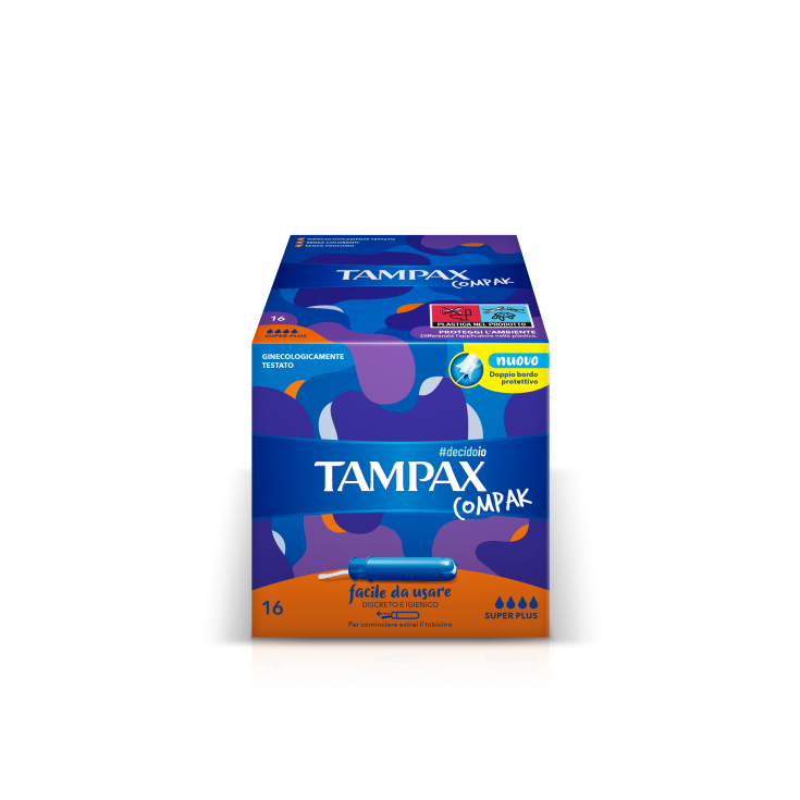 Tampax Compak Super Plus 16 pièces