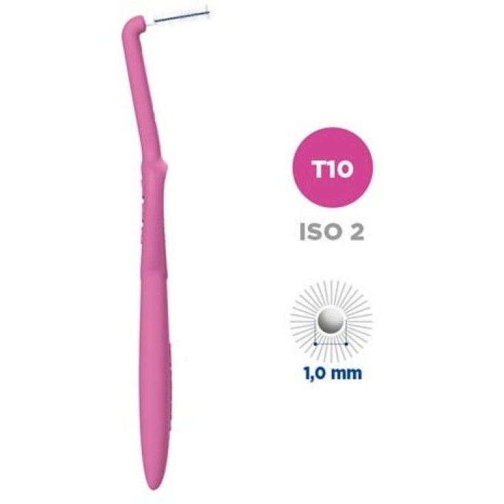 Proxi Angle T10 Fuxia 1.0mm Curasept® 5 Pièces