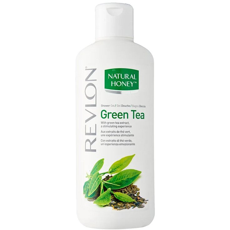 Gel douche naturel au miel et au thé vert 650 ml