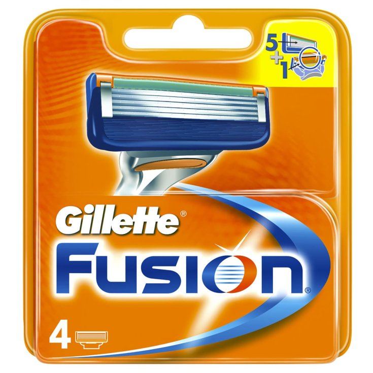 Fusion 5 lames manuelles Gillette 4 unités
