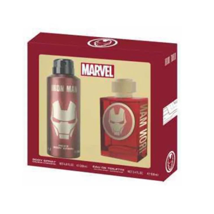 Marvel Iron Man Eau De Toilette Vaporisateur 100ml Coffret 2 Parties 2018