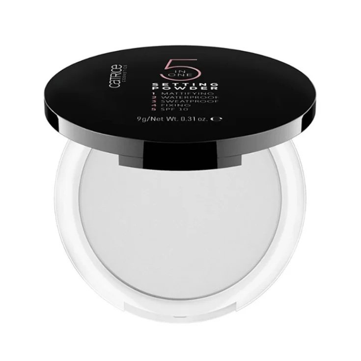 Catrice 5 En 1 Poudre Fixante 010 Transparente 9gr